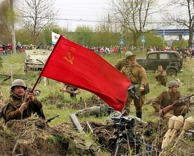 День Победы в музее 