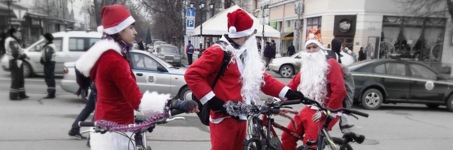 Новогодний велопробег