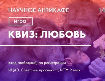 Любовный квиз в ИЦАЭ