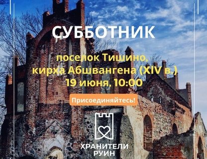 Субботник в Тишино