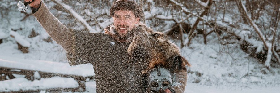 Праздник Йоль в деревне викингов «Кауп»