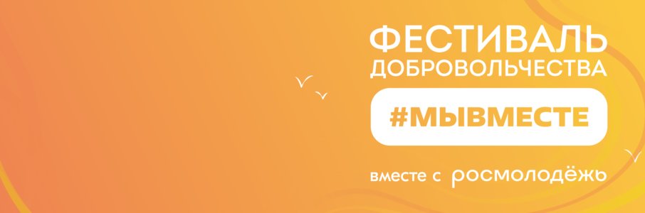 Фестиваль добровольчества #МЫВМЕСТЕ