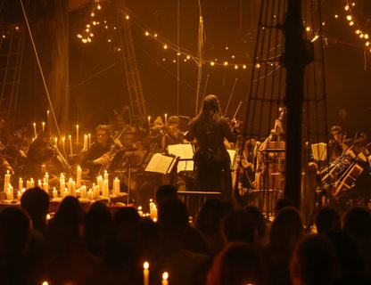 Оркестр Cagmo: саундтреки Ханса Циммера при свечах