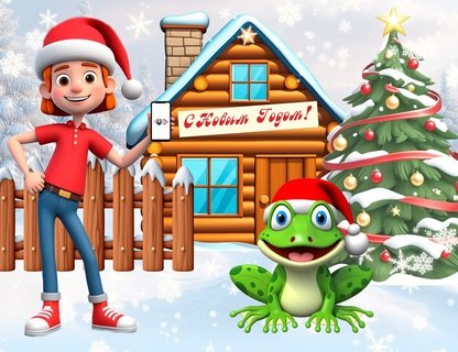 Новогодняя сказка «Побег из ПростоКВА-КВАшино»