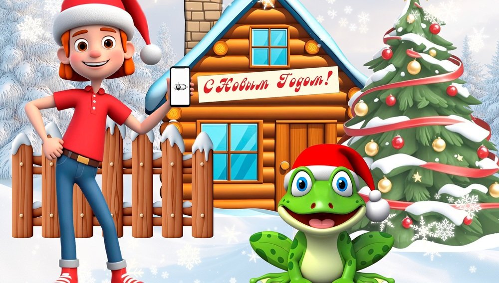 Новогодняя сказка «Побег из ПростоКВА-КВАшино»