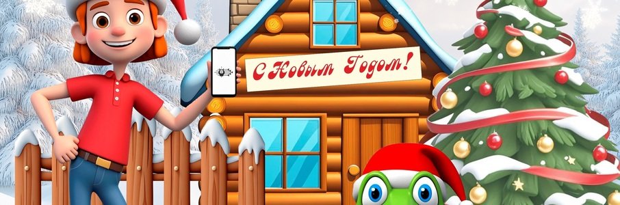 Новогодняя сказка «Побег из ПростоКВА-КВАшино»