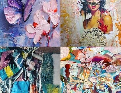 Мастер-класс «Смешанная техника»