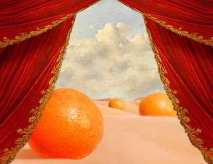 Моноспектакль «Любовь к трём апельсинам»