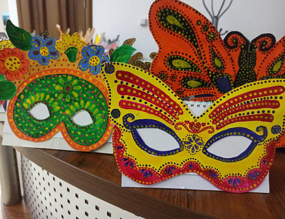 Мастер-класс «Карнавальная маска»