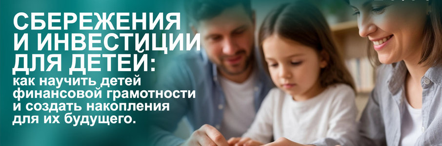 Лекция «Сбережения и инвестиции для детей»