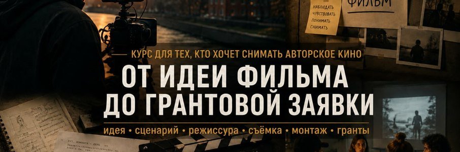 Курс: «От идеи фильма до грантовой заявки»
