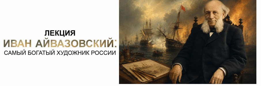 Лекция «Иван Айвазовский: самый богатый художник в России»