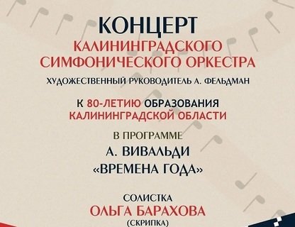 Концерт симфонического оркестра в Романово