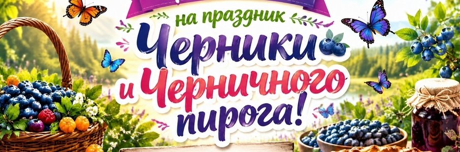 День черники и черничного пирога