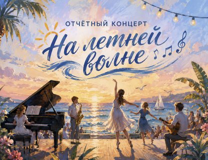 Отчётный концерт «На летней волне»