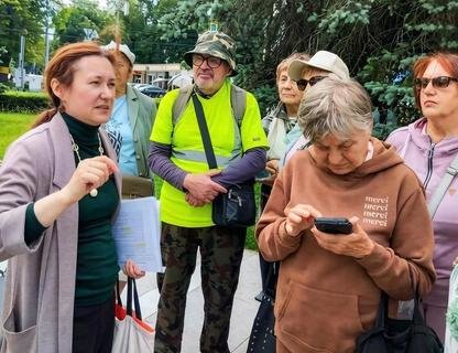 Презентация маршрута «Зелёное сердце города»