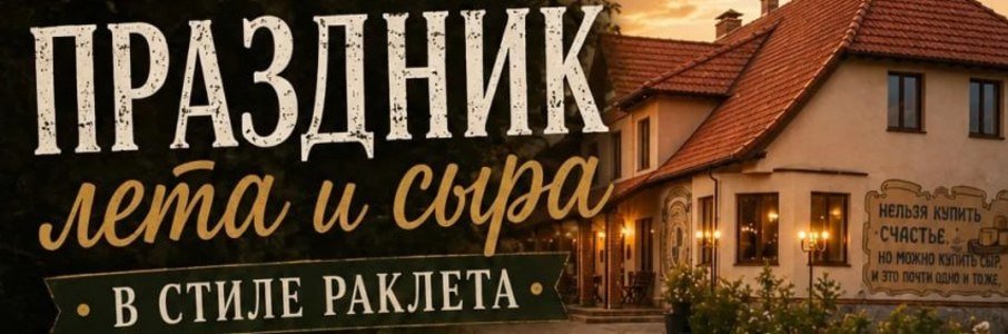 Праздник лета и сыра в стиле Раклета