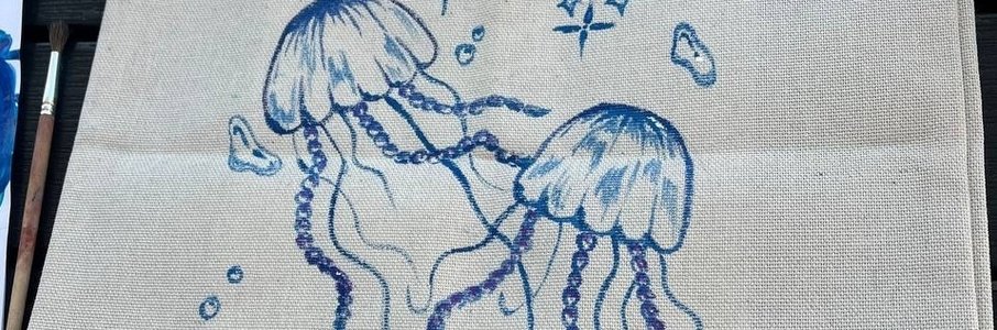 Мастер-класс по росписи шоппера