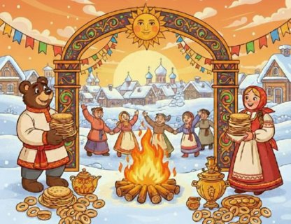 Масленица в Бранденбурге