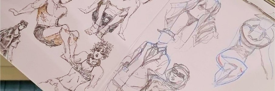 Скетчинг: создаем эскизы курортных нарядов