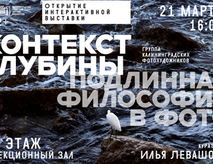 Открытие выставки «Контекст глубины. Подлинная философия в фото»