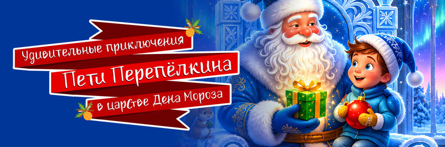 Удивительные приключения Пети Перепелкина в царстве Деда Мороза