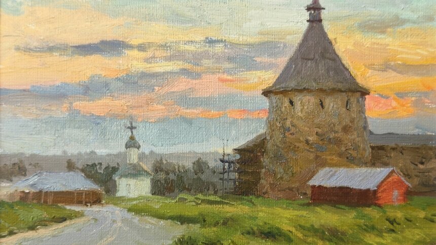 «Солнце вообще не заходит»: в Калининграде откроется выставка, которая позволит прикоснуться к природе русского Севера - Новости Калининграда | Картина Натальи Лазаревой
