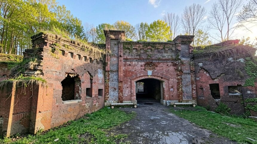 150 лет истории: в Калининграде выставили на продажу форт №8 - Новости Калининграда | Иллюстрация: Ксения Александрова / «Клопс»